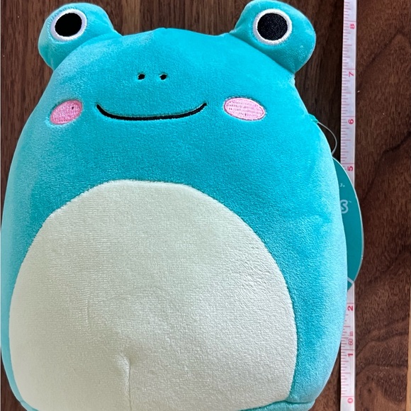 Squishmallow Robert the Frog 7.5" Pet Shop squad S7-#1084 NWT Blue frog - Picture 13 of 14